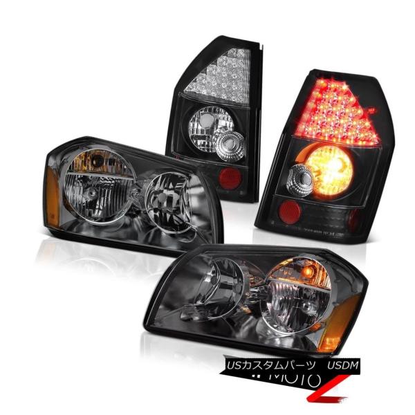 ダッヂ　ダッジ　マグナム　社外品　ヘッドライト　テールランプ ヘッドライト 05 06 07ダッジマグナムRtテールブレーキライトスモーク