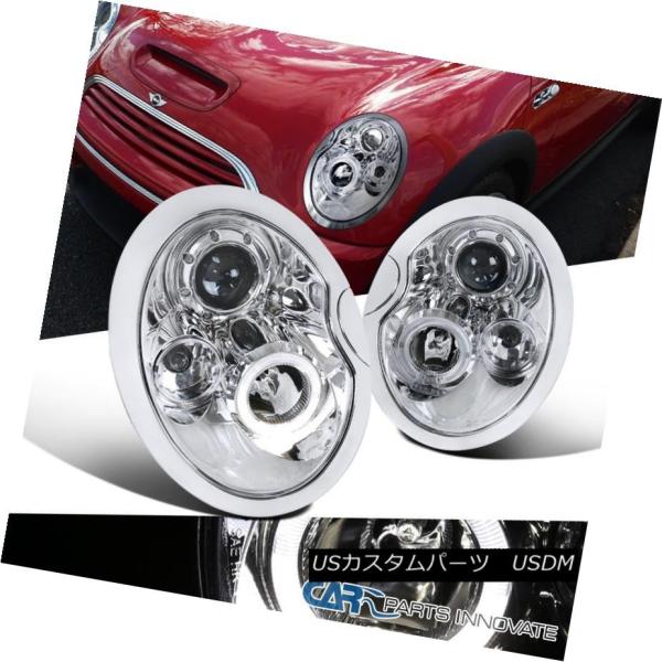 ヘッドライト 02 05ミニクーパーsの交換クロームクリアハロープロジェクターヘッドライトランプ 02 05 Mini Cooper S Replac Buyee Buyee Japanese Proxy Service Buy From Japan Bot Online