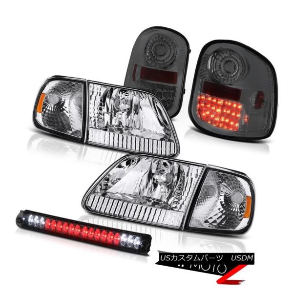 テールライト ユーロクロームヘッドライトスモークledテールライトハイストップ97 03 Ford F150 F150 Flareside Ford Euro 自動車 Chrom Usdm 0045 109 Usパーツ取り扱い専門店 Usdm