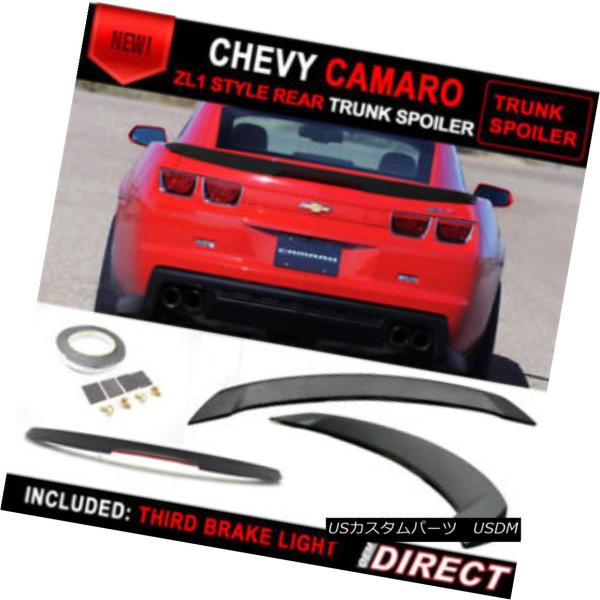 シボレー カマロ 2014~2015年 z28 style トランクスポイラー Amazon | Arkdeffon リアトランクスポイラー ウィング