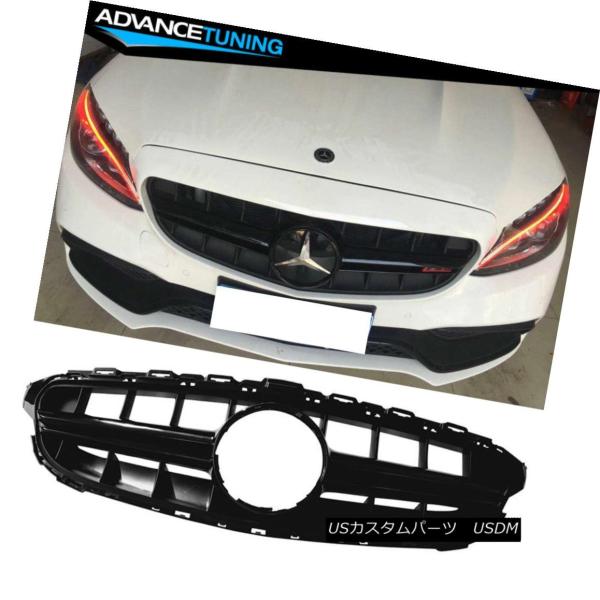 USグリル フィット15-18メルセデスベンツCクラスW205 E63S縦型AMG