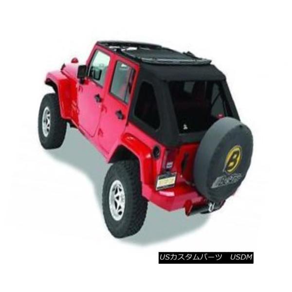 ブラックツイル07 17ジープラングラー4ドア 自動車 Usdm 色とりどりのウィンドウ付きのベストトップトレックnx 外装パーツ Trekt Trekt Bestop Usdm 0105 2147 Usパーツ取り扱い専門店 幌 ソフトトップ