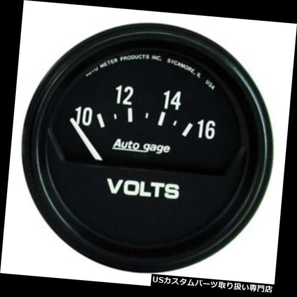 USタコメーター オートメーター2319オートゲージ空芯電圧計、2?5/8 