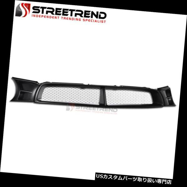 USグリルガード 02-03インプレッサWRXマットブラックSTIアルミメッシュ