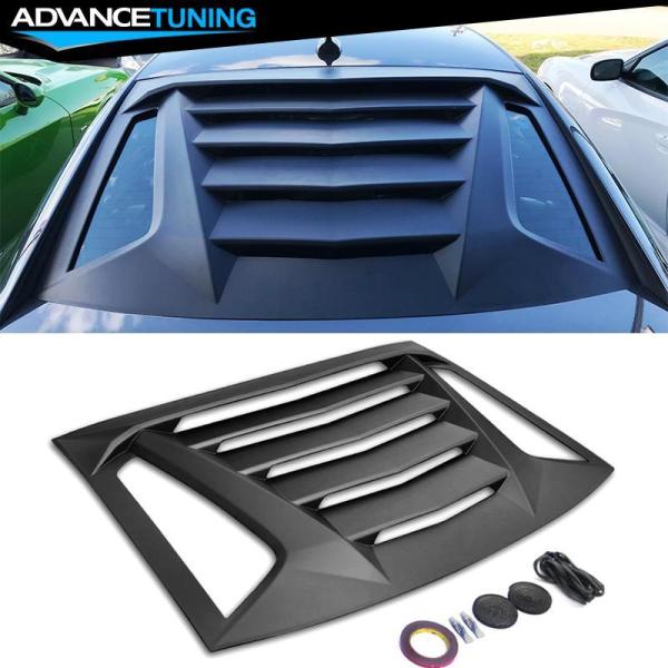 【hiro】DODGE チャージャー リア&サイドウィンドウルーバー ダッジ チャージャー ルーバー - メルカリ