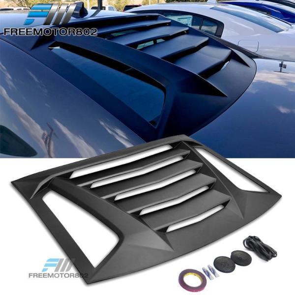 USウィンドウルーバー 11-18ダッジチャージャーIkon V2スタイルリア