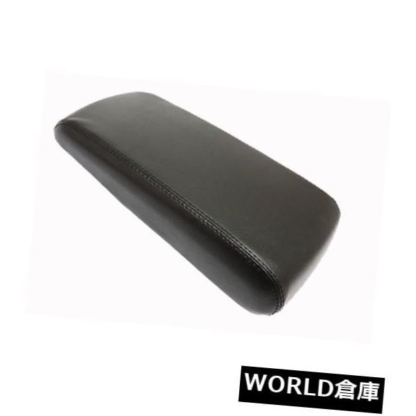 コンソールボックス 08-10クライスラー300用ブラックセンターコンソール蓋アームレストカバー合成皮革  Black Center Console