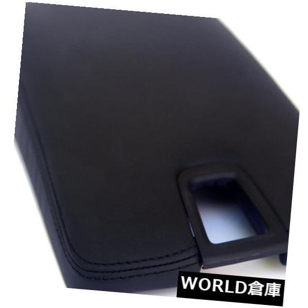 コンソールボックス レクサスES350 07-09用センターコンソールアームレストリアルレザーカバーブラック  Center Console Armr