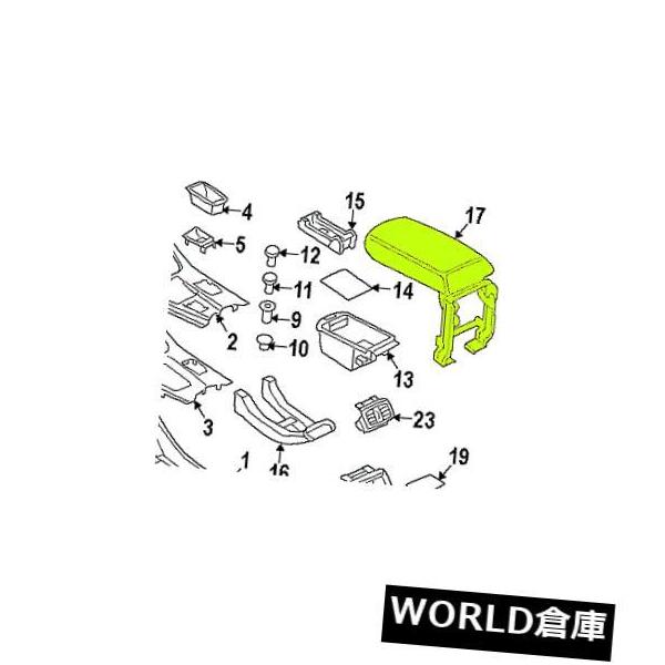 コンソールボックス BMW X 3 11  -  16 OEMセンターコンソールアームレスト51169204247ファブリックブラックGENUINE