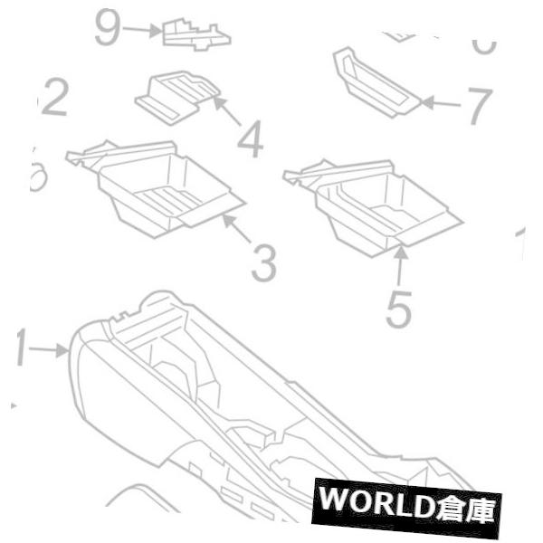 コンソールボックス BMW OEM 13-16 M5コンソールアーム  tベゼル51168050254  BMW OEM 13-