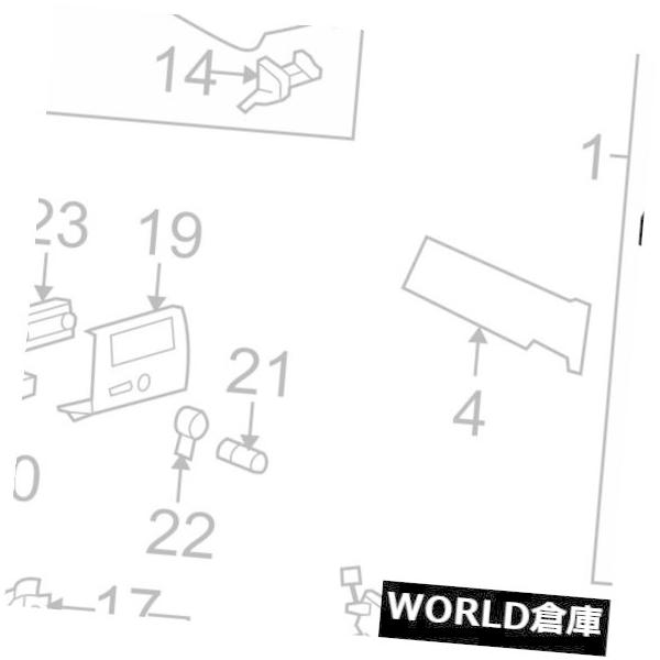 コンソールボックス キャデラックGM OEM 07-14エスカレードセンターコンソールサイドトリムライト（ブラック）15220791  Cadilla