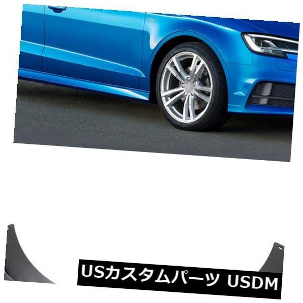 Audi A3 Sedan 2014-2019用4泥フラップスプラッシュガードフェンダー車の泥除け