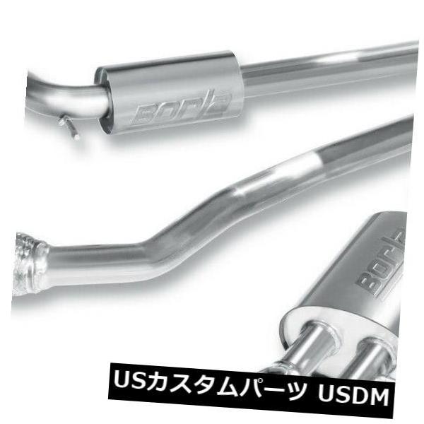 輸入マフラー Borla 140315 Sタイプキャットバックエキゾーストシステムはアウディ09-16オールロードA4クワトロに適合  Borla 1