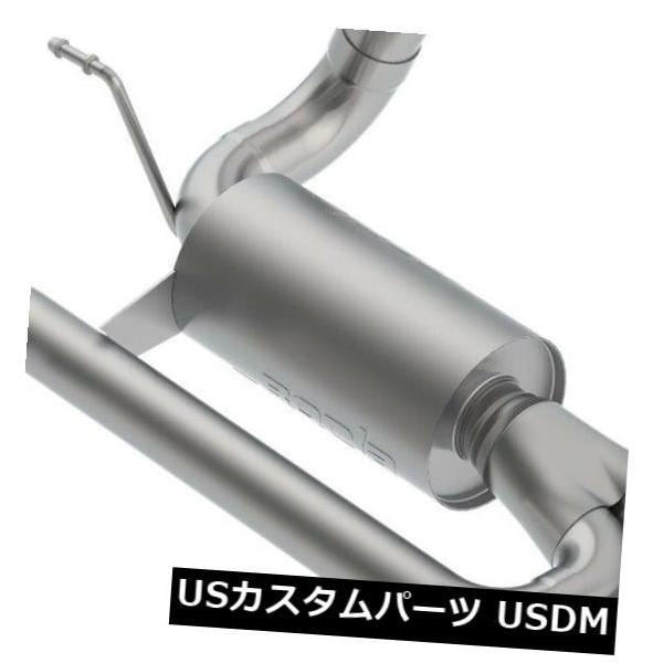 輸入マフラー 11957 Borla Atak Axle Back Exhaust System Fits 18 20