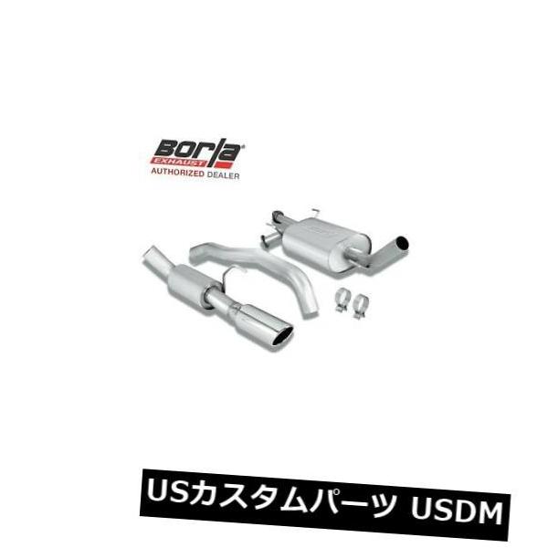 輸入マフラー BORLA 140277キャットバックエキゾーストシステム2008