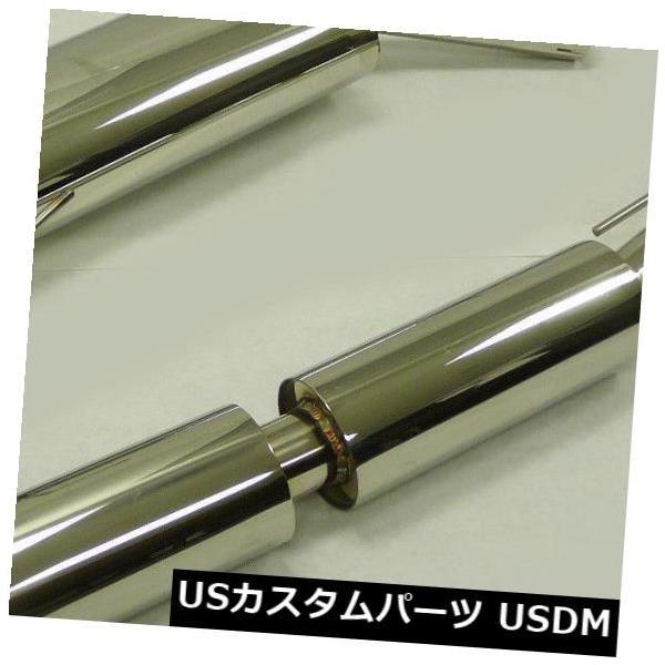 輸入マフラー 1998年から2009年までのサーブ9-5 2.0L 2.3L 3.0L 2.3Tセダン  OBX Catback Exhaust Fi