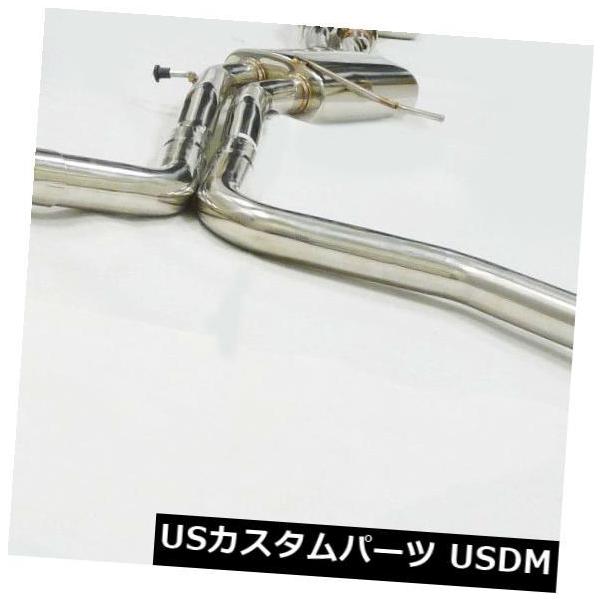 輸入マフラー 2008 2009 2010 2011 2012アウディS5 4.2LクーペターボバックのOBXキャットバック排気  OBX Catba