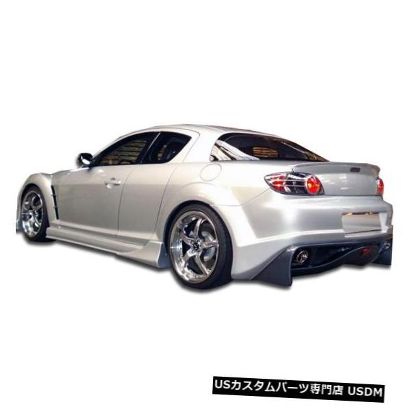 Rear Body Kit Bumper 04-11マツダRX8ベイダーデュラフレックス