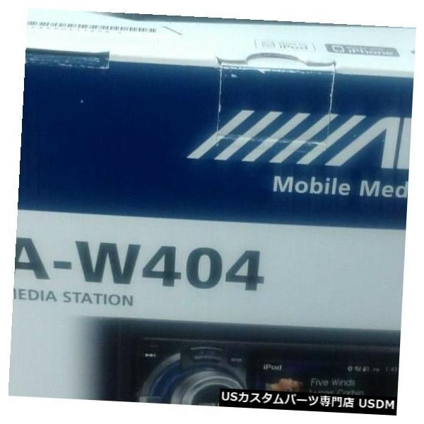 In-Dash Alpine iXA-W404 CDプレーヤー/ USB In Dash Receiver CD P