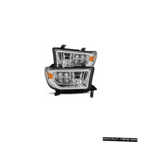 ヘッドライト Alpha Rex 880789 NOVA LEDヘッドライトクローム2007