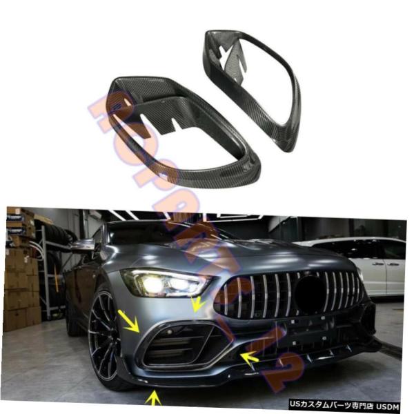 AMG GT50 GT53 GT63 カーボンフォグランプフレーム