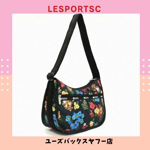 【美品 LeSportsac】CLASSIC HOBO ショルダーバッグ LeSportsac ショルダーバッグ バッグ CLASSIC HOBO リサイクルド