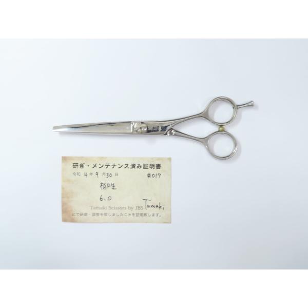 Bランク【柳生 YAGYU】 6.0シザー 美容師・理容師 6.0インチ 右利き