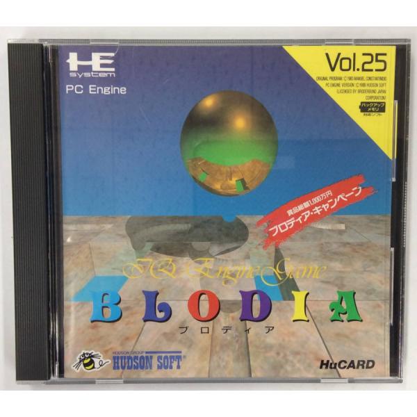 ■タイトルPCE ブロディア BLODIA■商品名PCエンジンソフト(箱説付)■商品状態ソフト：良い箱：難あり（背面に割れあり）説明書：良い■その他