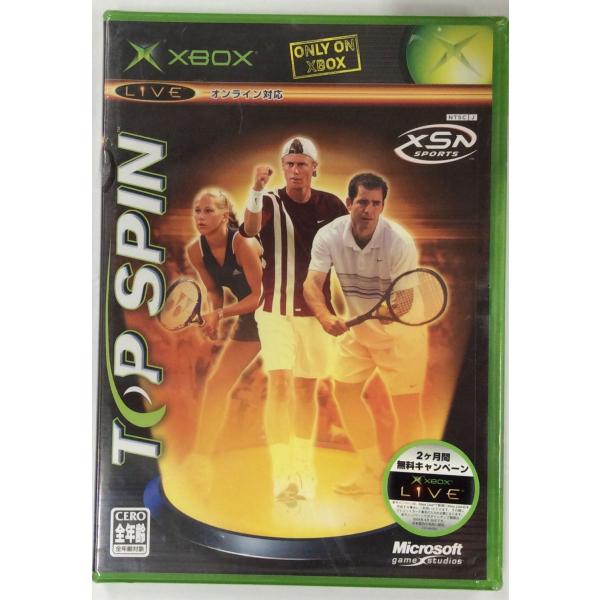 ■タイトルXB TOP SPIN■商品名Xboxソフト(未開封品)■商品状態ランク：未開封品■その他