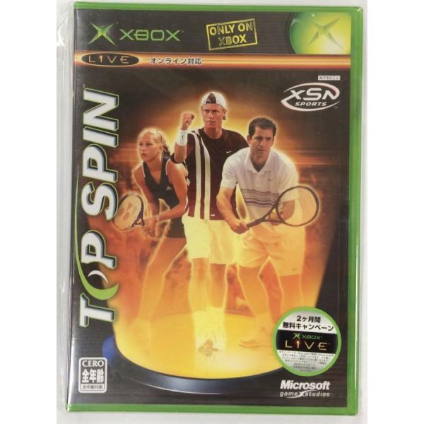 ■タイトルXB TOP SPIN■商品名Xboxソフト(未開封品)■商品状態ランク：未開封品■その他