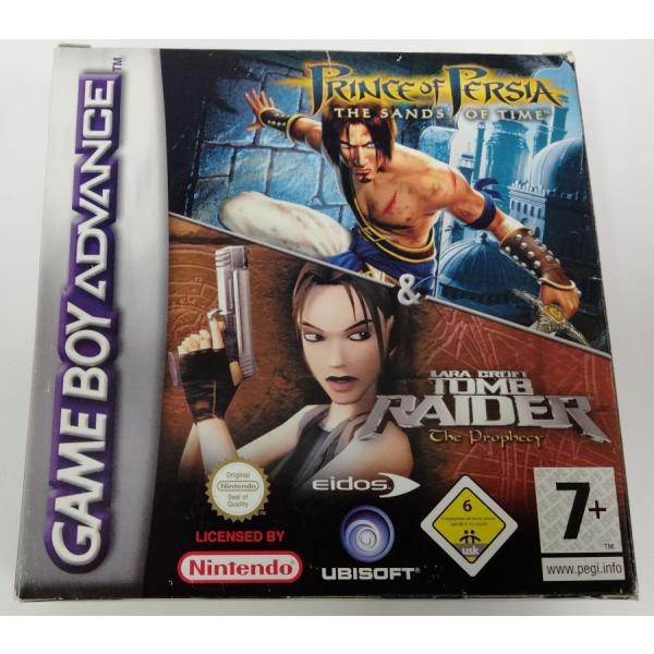 中古】GBA PRINCE OF PERSIA & TOMB RAIDER＊ゲームボーイアドバンス  
