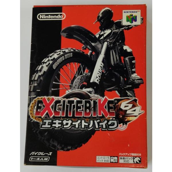 【中古】N64 エキサイトバイク64＊ニンテンドウ64ソフト(箱説付)