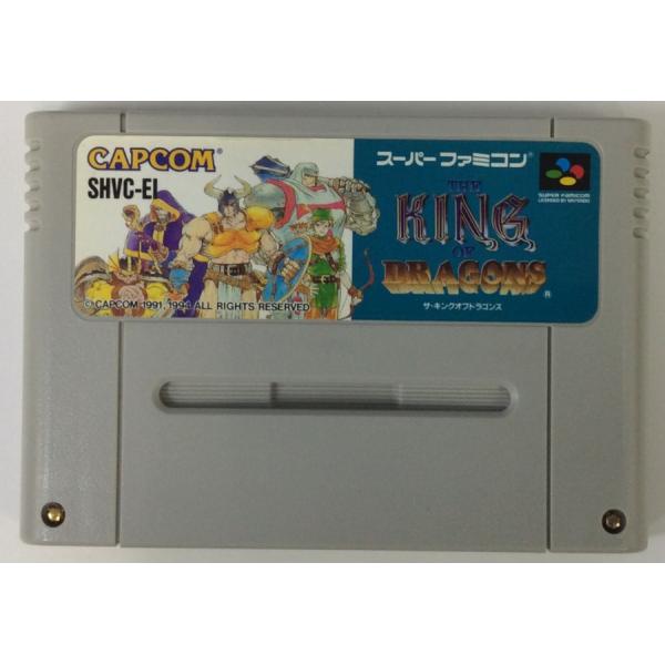 【中古】SFC ザ・キングオブドラゴンズ＊スーパーファミコンソフト(ソフトのみ)【メール便可】