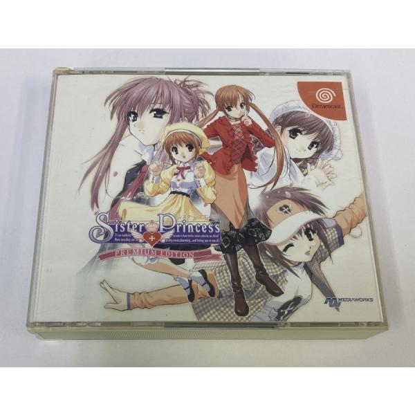 ■タイトルDC シスター・プリンセス プレミアム・エディション■商品名ドリームキャストソフト(箱説付)■商品状態ソフト：良い箱：可（やけあり）説明書：可（ホチキスに錆）■その他