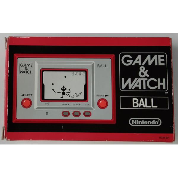 マ*0様 ゲームウォッチ ボール　箱、説明書付き usedgames_1000025160313