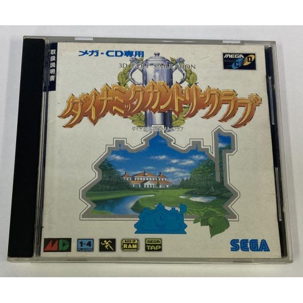 メガドライブCDソフト ダイナミックカントリークラブ