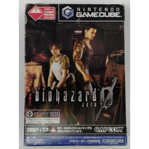 ■タイトルGC バイオハザード0■商品名ゲームキューブソフト(箱説付)■商品状態ソフト：良い箱：難あり説明書：良い■その他