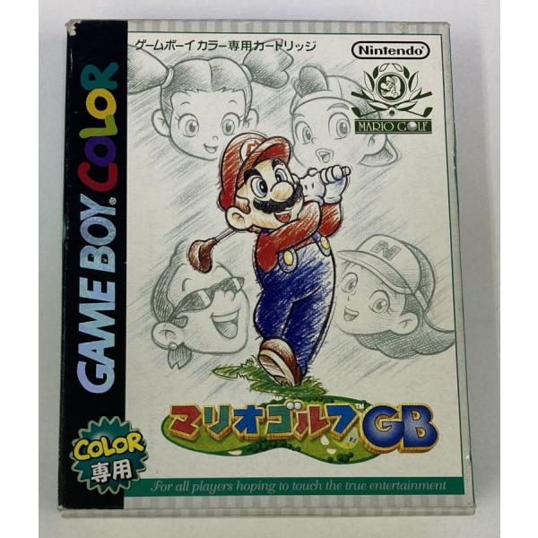 ■タイトルGBC マリオゴルフGB■商品名ゲームボーイカラーソフト(箱説付)■商品状態ソフト：良い箱：良い説明書：良い■その他