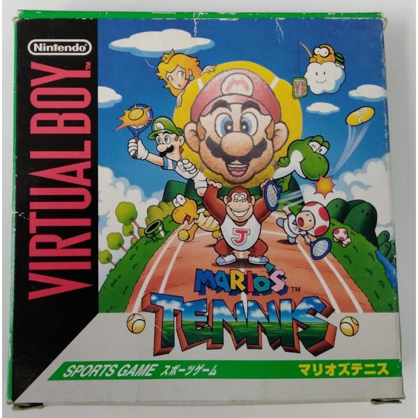 【中古】VB マリオズテニス＊バーチャルボーイソフト(箱説付)