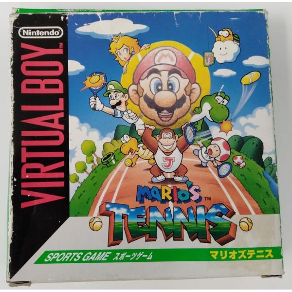 【中古】VB マリオズテニス＊バーチャルボーイソフト(箱説付)