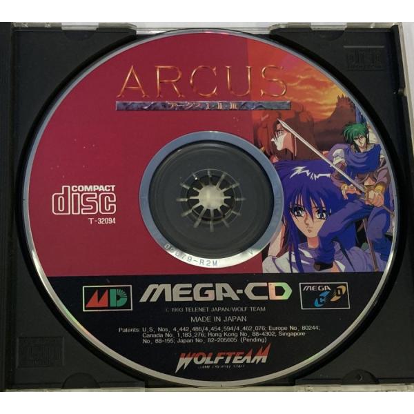中古】MCD アークス 1・2・3＊メガCDソフト(箱付)【メール便可