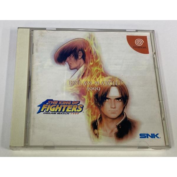 ■タイトルDC ザ・キング・オブ・ファイターズDREAM MATCH 1999■商品名ドリームキャストソフト(箱説付)■商品状態ソフト：可（傷あり）箱：可（表紙のタイトルにしみ）説明書：可（しみ）■その他