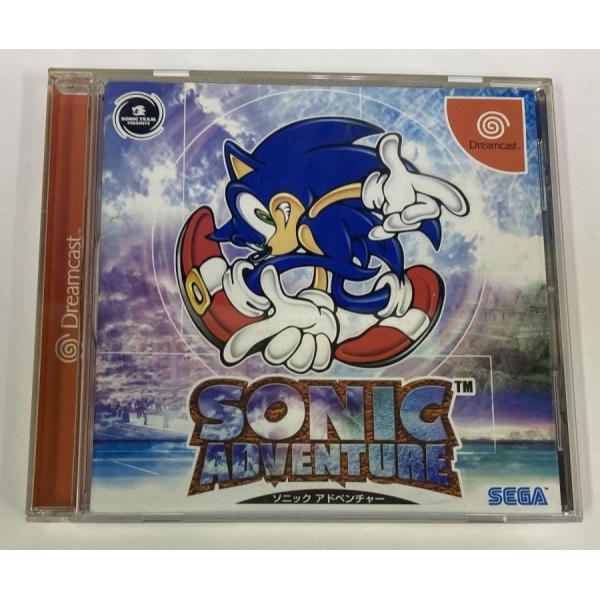 ■タイトルDC ソニックアドベンチャー■商品名ドリームキャストソフト(箱説付)■商品状態ソフト：良い箱：良い説明書：可（裏面に破れ）■その他帯付き