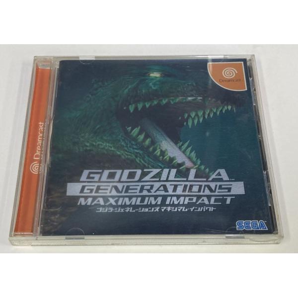 ■タイトルDC ゴジラ ジェネレーションズ マキシマム・インパクト■商品名ドリームキャストソフト(箱説付)■商品状態ソフト：良い箱：可説明書：難あり（ホチキスに錆）■その他
