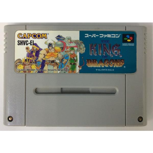 【中古】SFC ザ・キングオブドラゴンズ＊スーパーファミコンソフト(ソフトのみ)【メール便可】