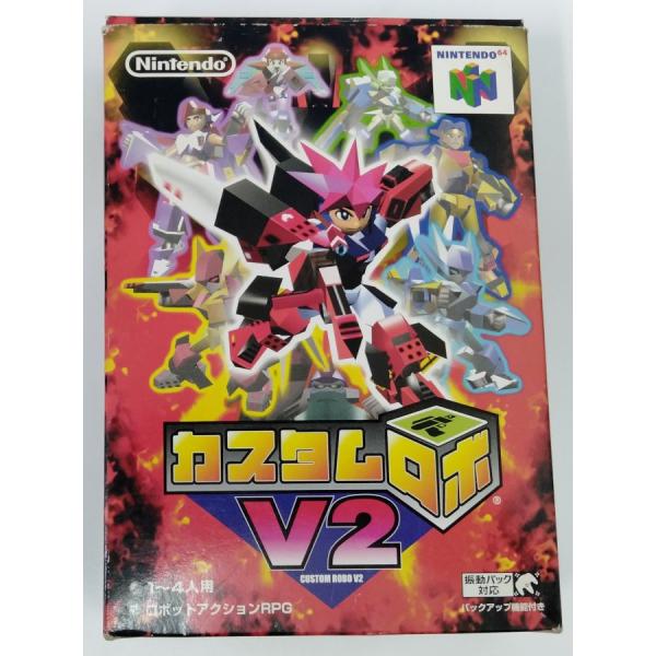 ■タイトルN64 カスタムロボV2■商品名ニンテンドウ64ソフト(箱付)■商品状態ソフト：良い箱：可（全体的に傷、汚れあり）説明書：無し■その他