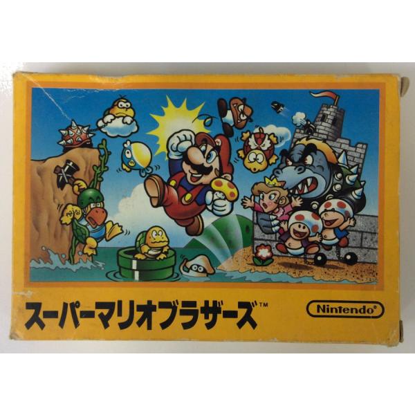 マリオブラザーズ 箱付き【中古ファミコンソフト】 中古】 FC スーパーマリオブラザーズ 箱説付 ファミコン ソフト