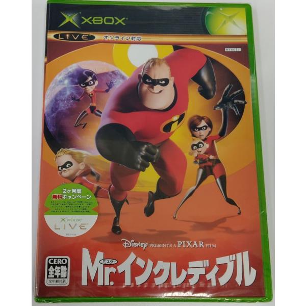 ■タイトルXB Mr.インクレディブル■商品名Xboxソフト(未開封品)■商品状態ランク：未開封品■その他