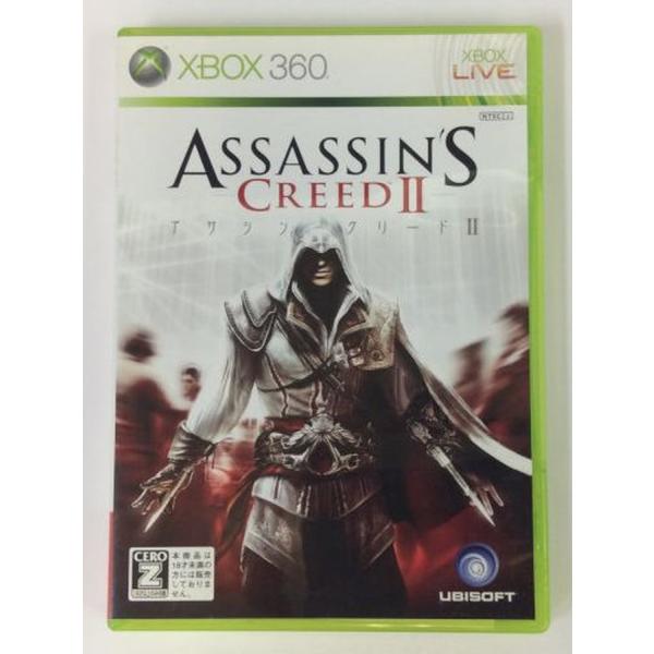 ■タイトルX360 アサシン クリードII■商品名Xbox 360ソフト(箱説付)■商品状態ソフト：良い箱：可説明書：良い■その他【CERO区分_Z】※こちらのゲームは表現内容により、販売対象年齢が定められております。18歳未満の方のご購入...