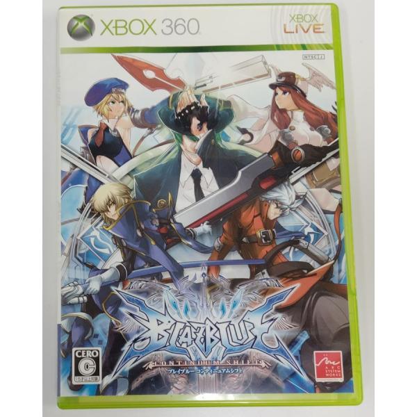 ■タイトルX360 BLAZBLUE -CONTINUUM SHIFT-■商品名Xbox 360ソフト(箱説付)■商品状態ソフト：可箱：可説明書：良い■その他